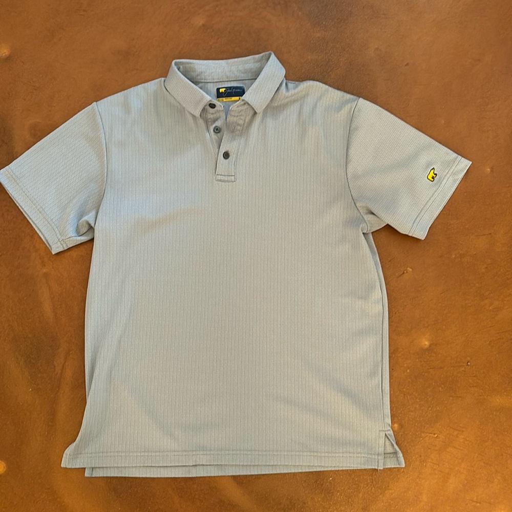 Grey polo shirt